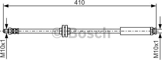 BOSCH 1 987 476 642 - Əyləc şlanqı furqanavto.az