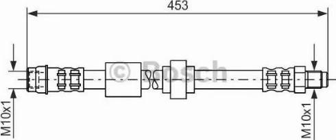 BOSCH 1 987 476 064 - Əyləc şlanqı furqanavto.az