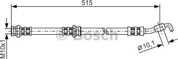 BOSCH 1 987 476 114 - Əyləc şlanqı furqanavto.az