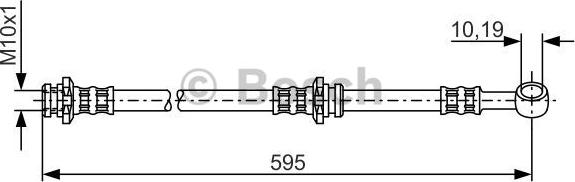 BOSCH 1 987 476 131 - Əyləc şlanqı furqanavto.az