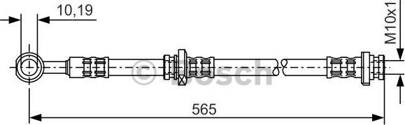 BOSCH 1 987 476 133 - Əyləc şlanqı furqanavto.az