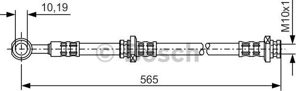 BOSCH 1 987 476 132 - Əyləc şlanqı furqanavto.az