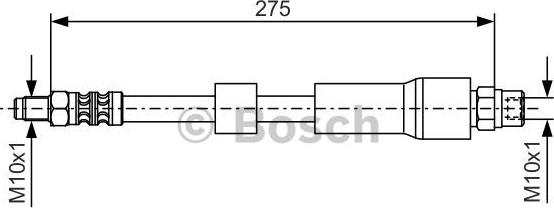 BOSCH 1 987 476 174 - Əyləc şlanqı furqanavto.az