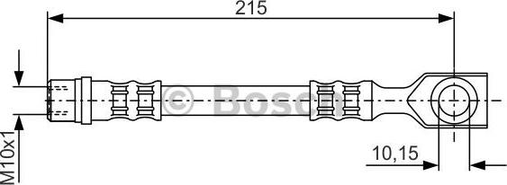 BOSCH 1 987 476 201 - Əyləc şlanqı furqanavto.az