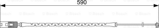 BOSCH 1 987 473 042 - Xəbərdarlıq Kontakt, əyləc padinin aşınması furqanavto.az