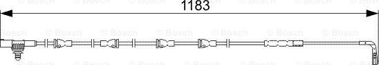 BOSCH 1 987 473 031 - Xəbərdarlıq Kontakt, əyləc padinin aşınması furqanavto.az