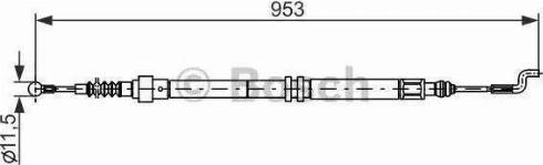 RIDER RD.4442550277 - Kabel, dayanacaq əyləci furqanavto.az