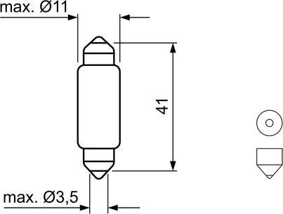 BOSCH 1 987 301 509 - Lampa, daxili işıq furqanavto.az