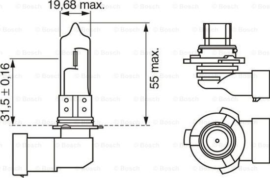 BOSCH 1 987 302 154 - Lampa furqanavto.az