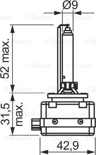 BOSCH 1 987 302 905 - Lampa, işıqfor furqanavto.az