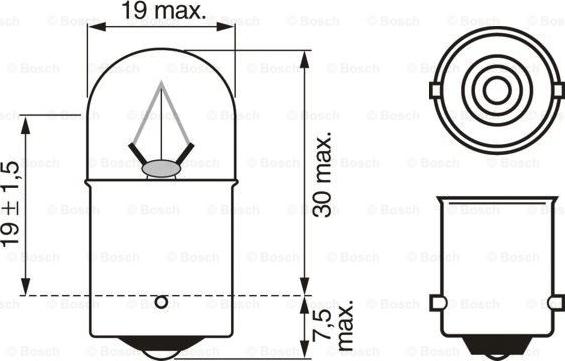 BOSCH 1 987 302 869 - Lampa, arxa işıq furqanavto.az