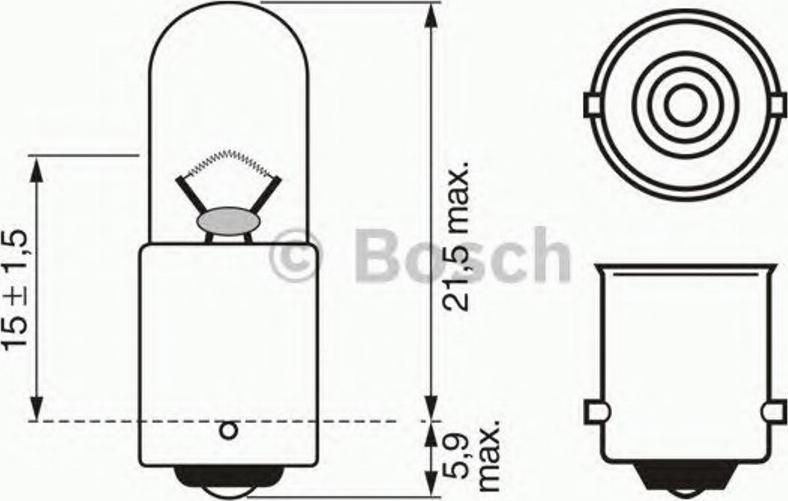 BOSCH 1 987 302 287 - Lampa furqanavto.az