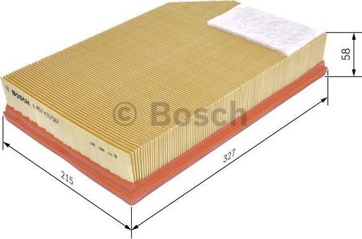 BOSCH 1 457 433 587 - Hava filtri furqanavto.az