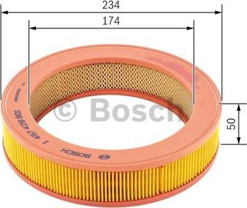 BOSCH 1 457 429 801 - Hava filtri furqanavto.az