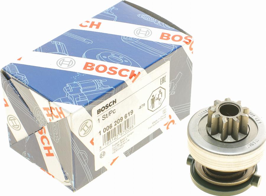 BOSCH 1 006 209 619 - Pinion, başlanğıc furqanavto.az