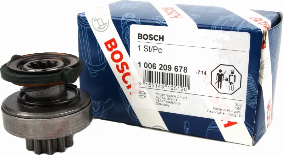 BOSCH 1 006 209 678 - Pinion, başlanğıc furqanavto.az