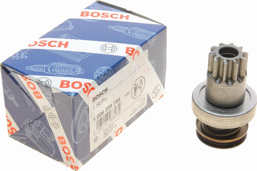 BOSCH 1 006 209 795 - Pinion, başlanğıc furqanavto.az