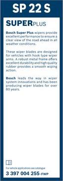 BOSCH 3 397 004 255 - Sülən Bıçağı furqanavto.az