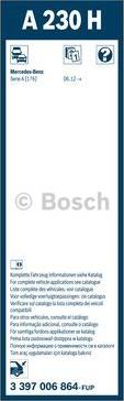 BOSCH 3 397 006 864 - Sülən Bıçağı furqanavto.az