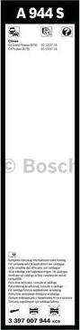 BOSCH 3 397 007 944 - Sülən Bıçağı furqanavto.az