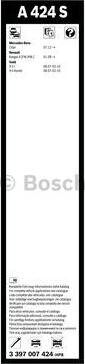 BOSCH 3 397 007 424 - Sülən Bıçağı furqanavto.az