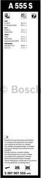 BOSCH 3 397 007 555 - Sülən Bıçağı furqanavto.az