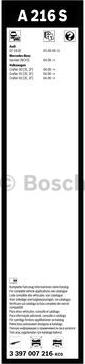 BOSCH 3 397 007 216 - Sülən Bıçağı furqanavto.az