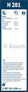 BOSCH 3 397 011 428 - Sülən Bıçağı furqanavto.az