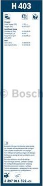 BOSCH 3 397 011 592 - Sülən Bıçağı furqanavto.az