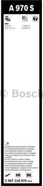 BOSCH 3 397 118 970 - Sülən Bıçağı furqanavto.az