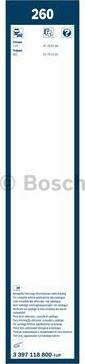 BOSCH 3 397 118 800 - Sülən Bıçağı furqanavto.az