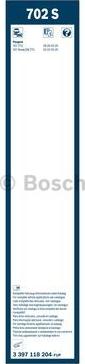 BOSCH 3 397 118 204 - Sülən Bıçağı furqanavto.az