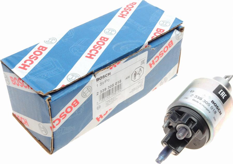 BOSCH 2 339 305 018 - Solenoid açarı, başlanğıc furqanavto.az