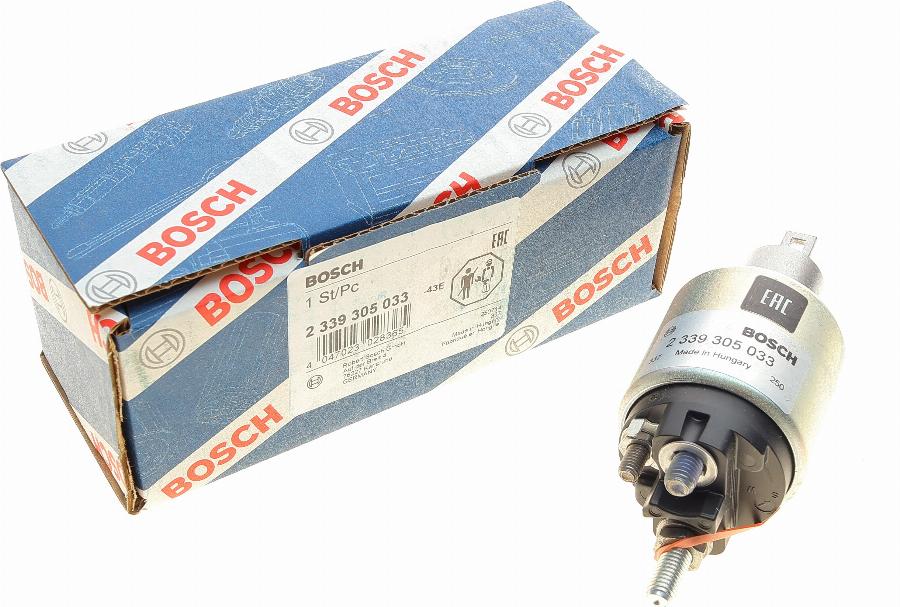 BOSCH 2 339 305 033 - Solenoid açarı, başlanğıc furqanavto.az