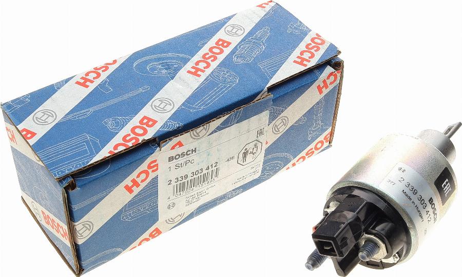 BOSCH 2 339 303 412 - Solenoid açarı, başlanğıc furqanavto.az