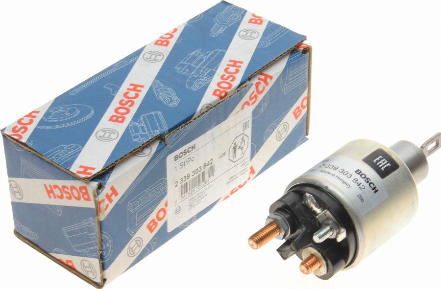 BOSCH 2 339 303 842 - Solenoid açarı, başlanğıc furqanavto.az