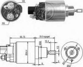 BOSCH 2339303202 - Solenoid açarı, başlanğıc furqanavto.az