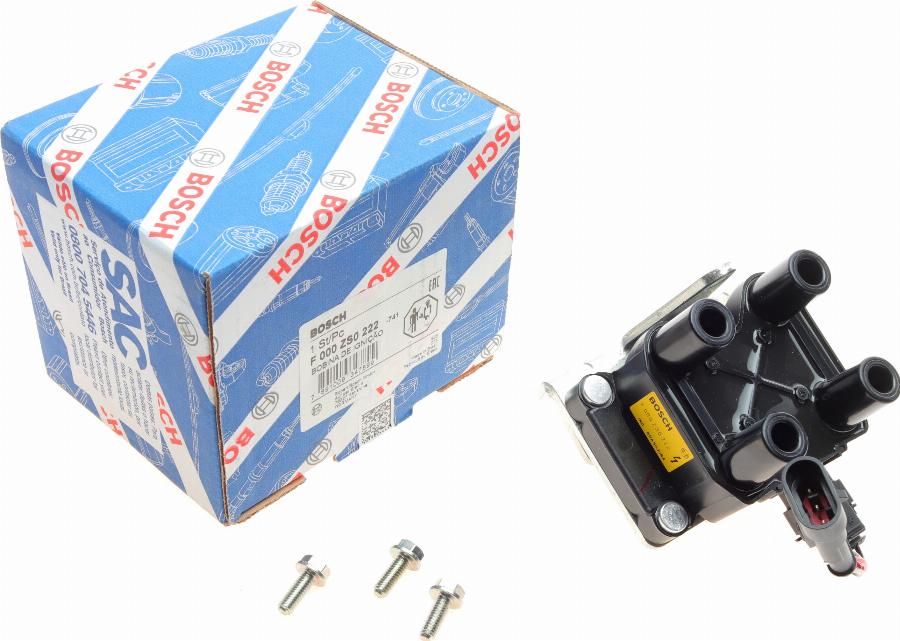 BOSCH F 000 ZS0 222 - Alovlanma bobini furqanavto.az