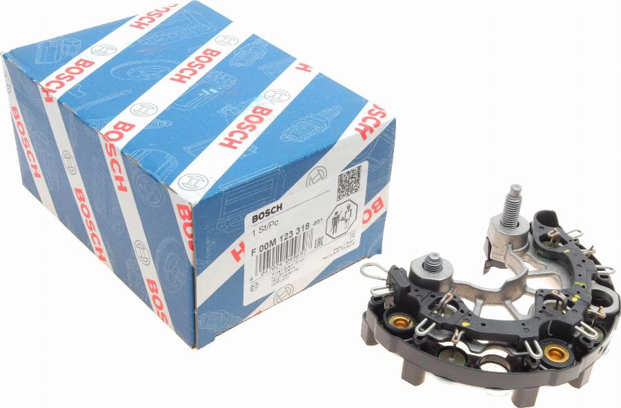 BOSCH F 00M 123 318 - Düzləşdirici, alternator furqanavto.az