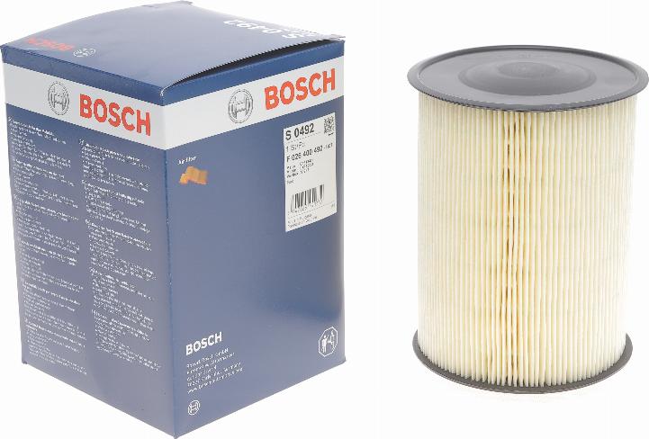 BOSCH F 026 400 492 - Hava filtri furqanavto.az