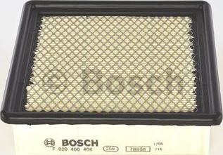 BOSCH F 026 400 408 - Hava filtri furqanavto.az