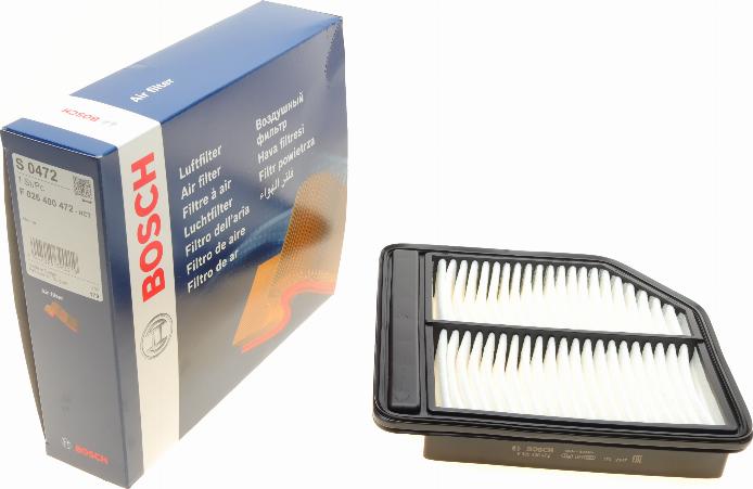 BOSCH F 026 400 472 - Hava filtri furqanavto.az