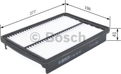 BOSCH F 026 400 547 - Hava filtri furqanavto.az