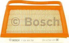 BOSCH F 026 400 504 - Hava filtri furqanavto.az