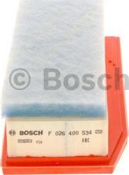 BOSCH F 026 400 534 - Hava filtri furqanavto.az