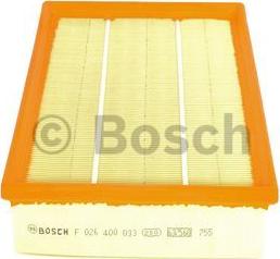 BOSCH F 026 400 033 - Hava filtri furqanavto.az