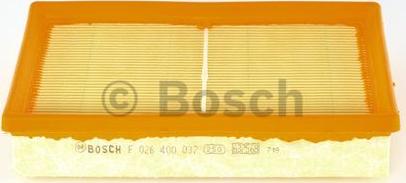 BOSCH F 026 400 037 - Hava filtri furqanavto.az