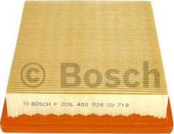 BOSCH F 026 400 025 - Hava filtri furqanavto.az