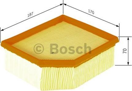 BOSCH F 026 400 023 - Hava filtri furqanavto.az