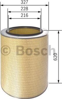 BOSCH F 026 400 079 - Hava filtri furqanavto.az